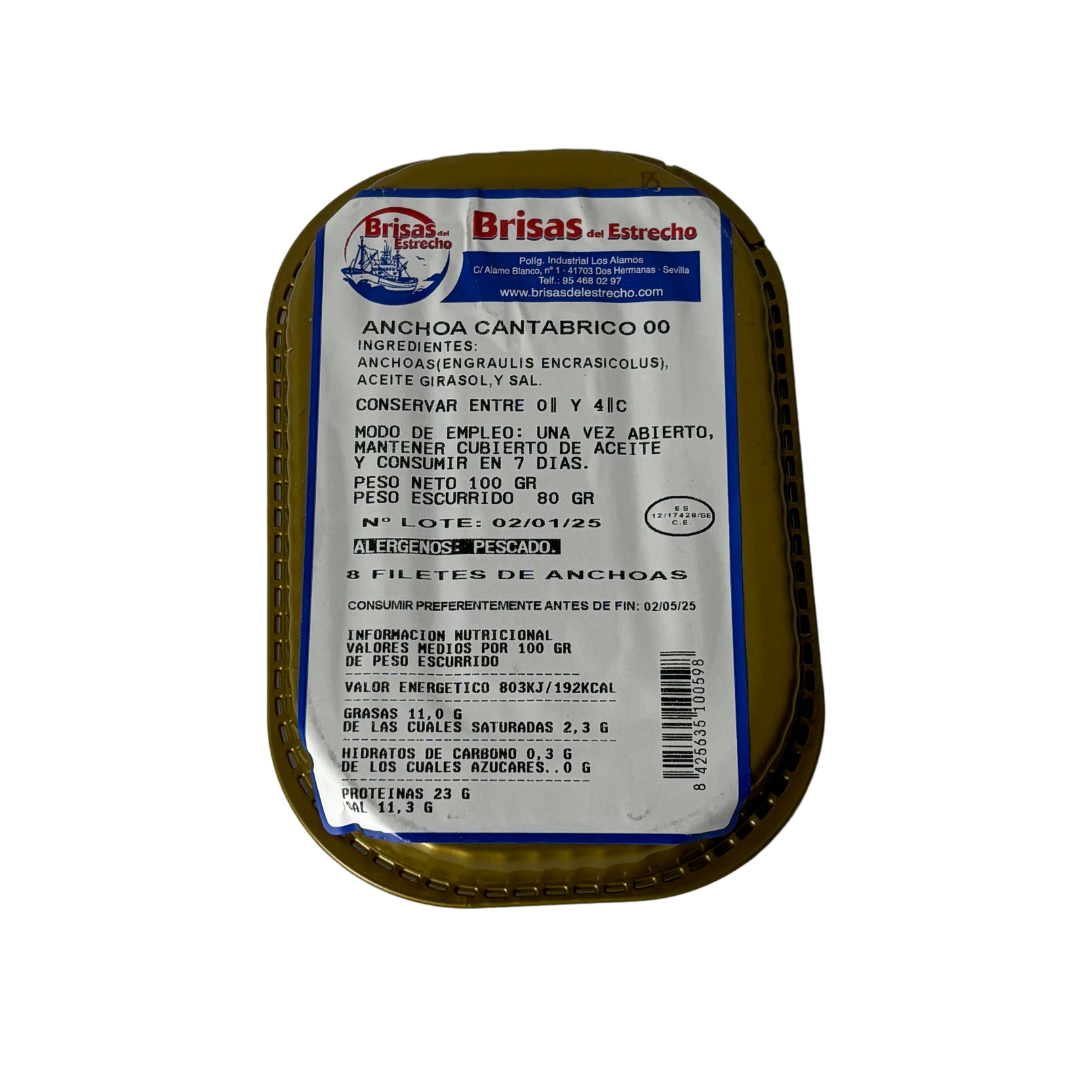 Anchoa del cantábrico