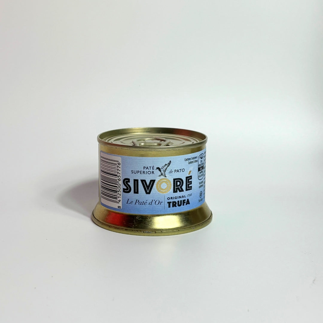 Paté de pato con trufa
