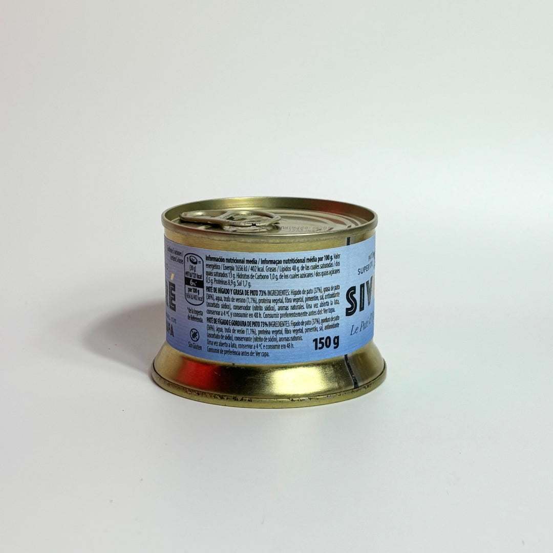 Paté de pato con trufa