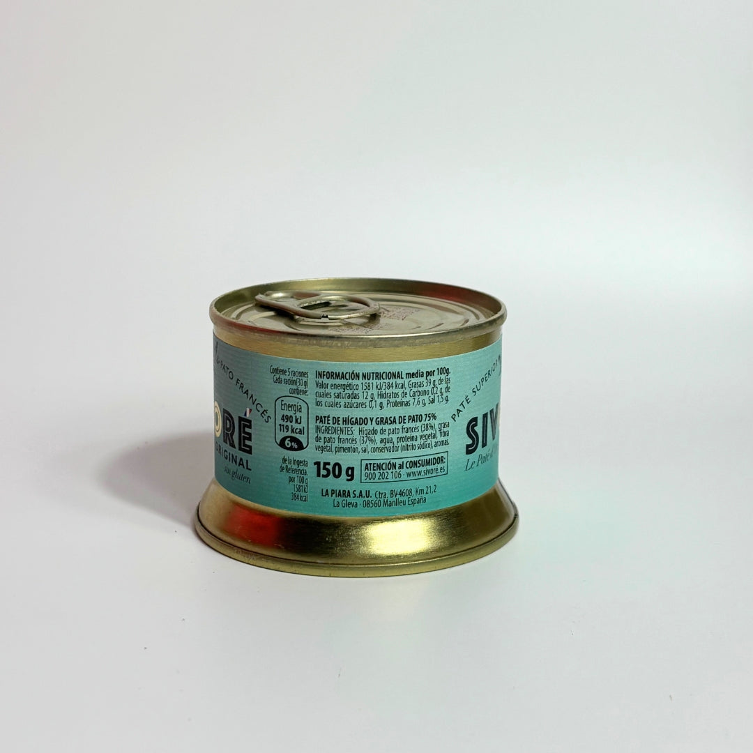 Paté de pato sin gluten