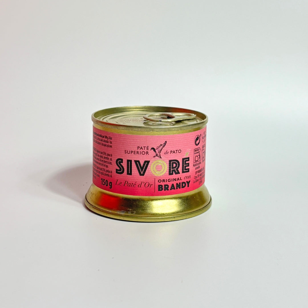Paté de pato con brandy