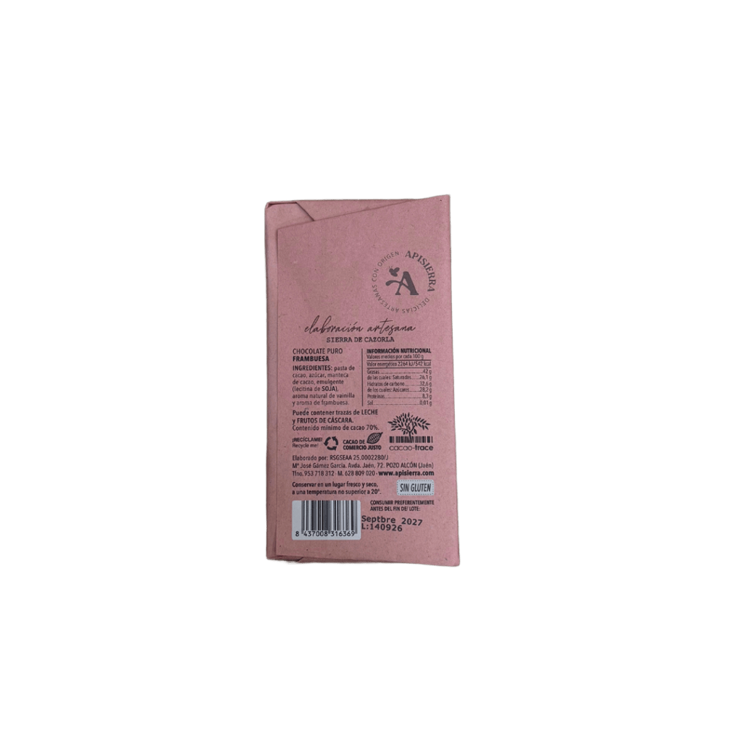 CHOCOLATE 70% CON FAMBUESA