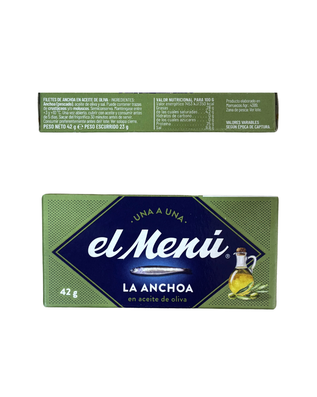 Filetes de Anchoa en Aceite de Oliva