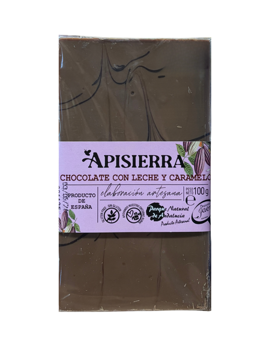 CHOCOLATE CON LECHE Y CARAMELO