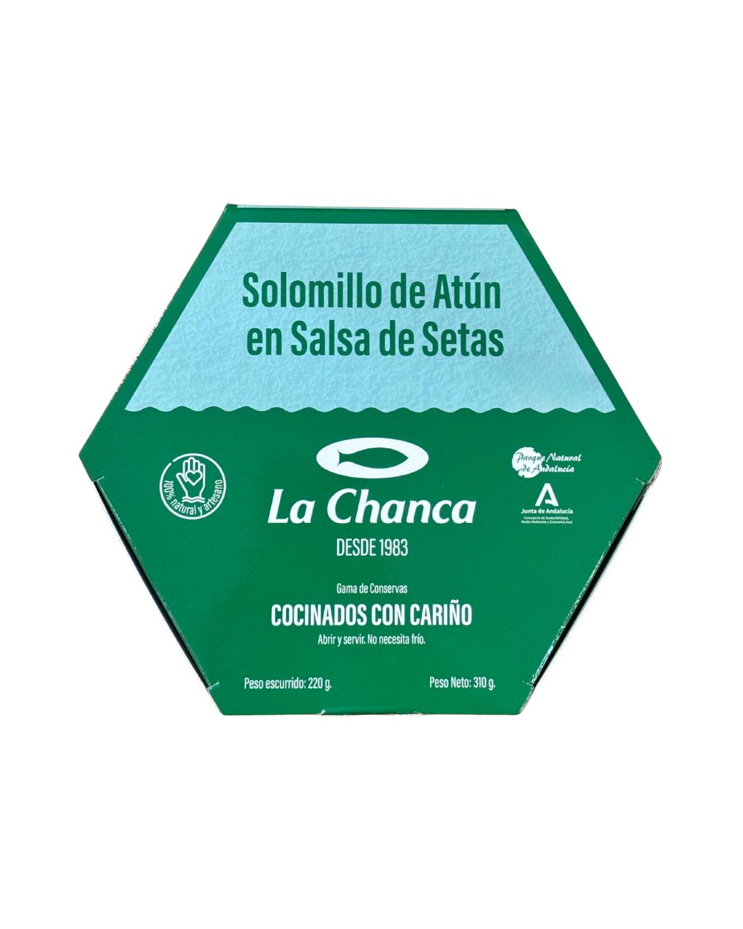 SOLOMILLO DE ATÚN EN SALSA DE SETAS