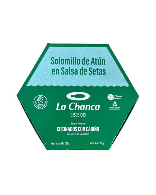 SOLOMILLO DE ATÚN EN SALSA DE SETAS