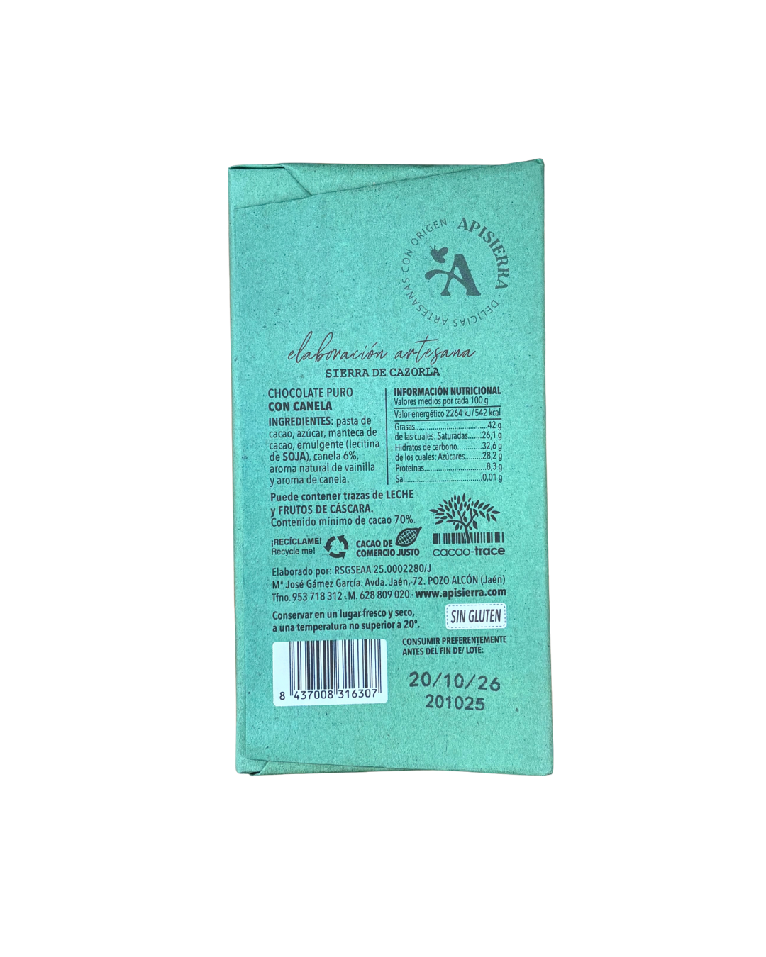 CHOCOLATE CON CANELA