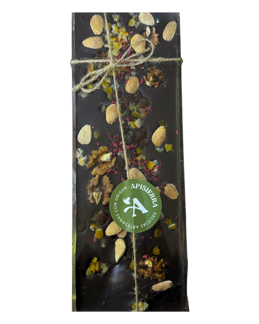 CHOCOLATE ARTESANO CON FRUTOS SECOS
