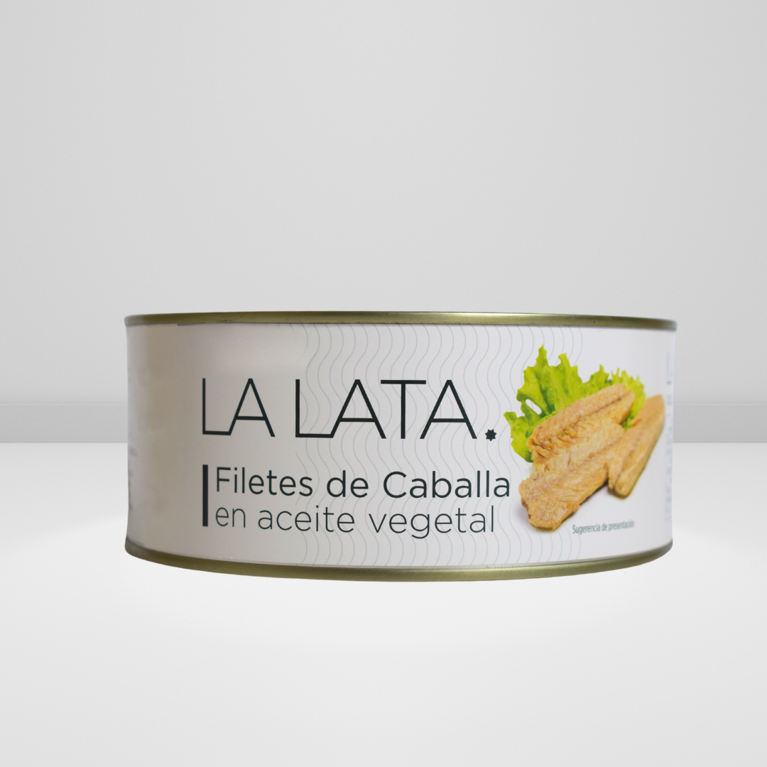 Filetes de caballa en aceite vegetal