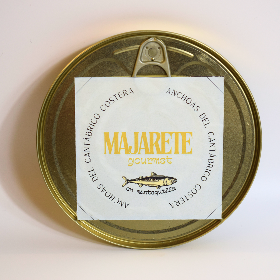 Anchoas en mantequilla "Majarete"