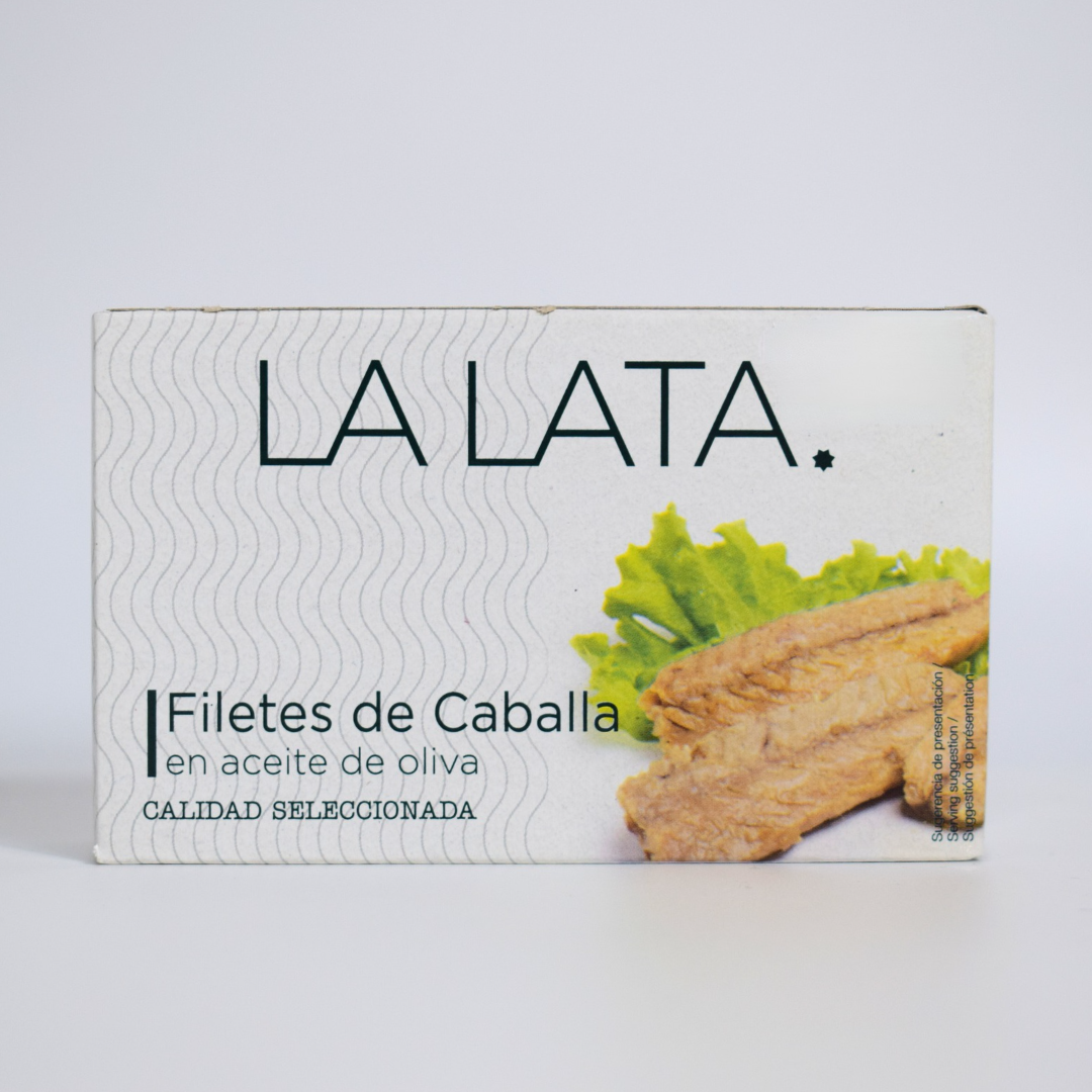 Filetes de caballa en aceite de oliva