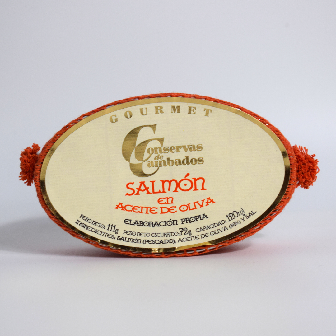 Salmón en aceite de oliva