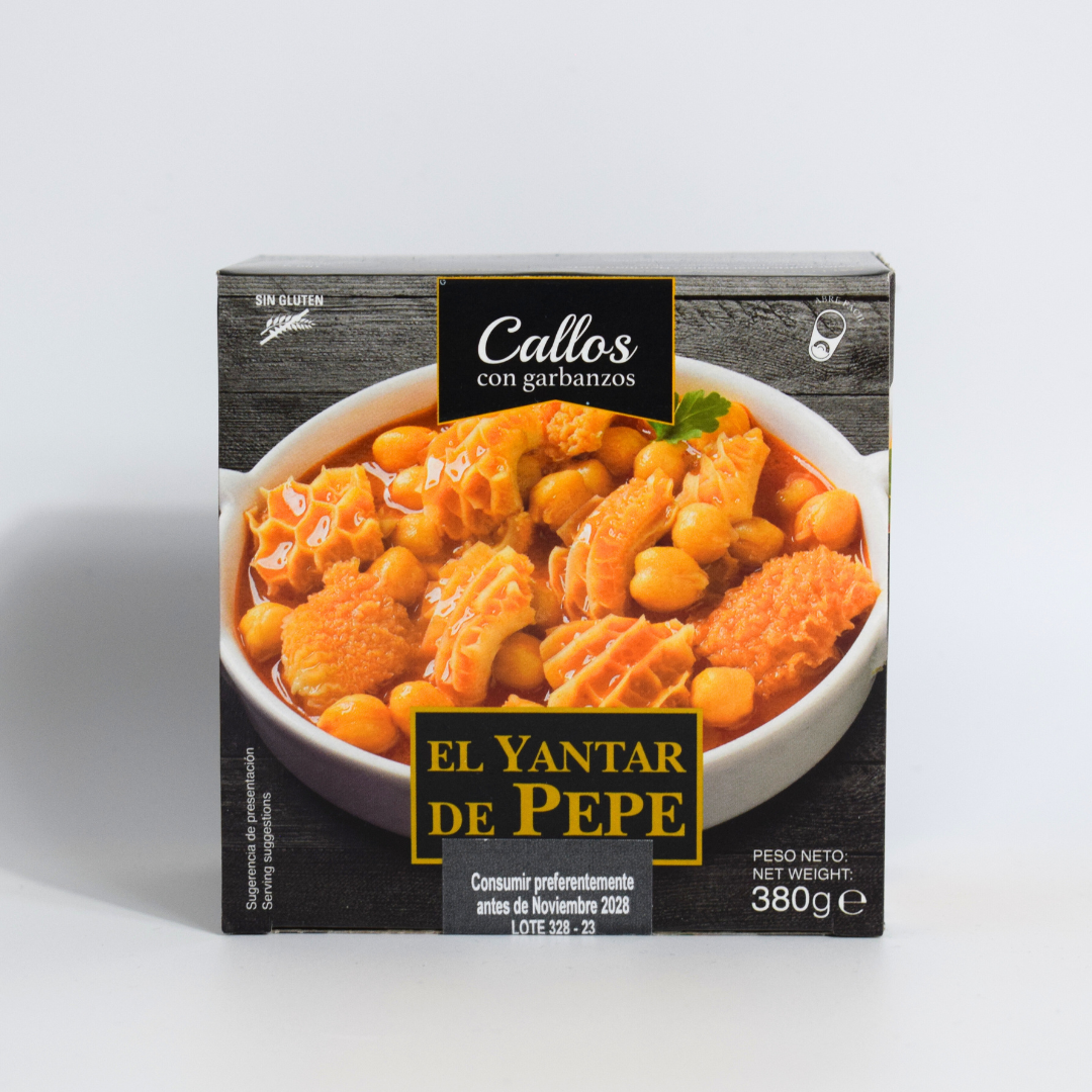 Callos con garbanzos