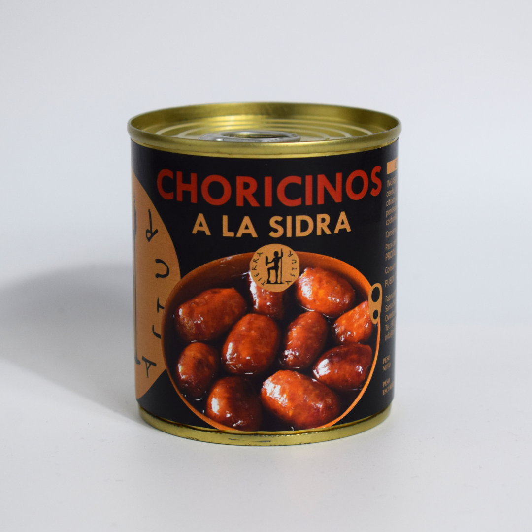 Choricinos a la sidra