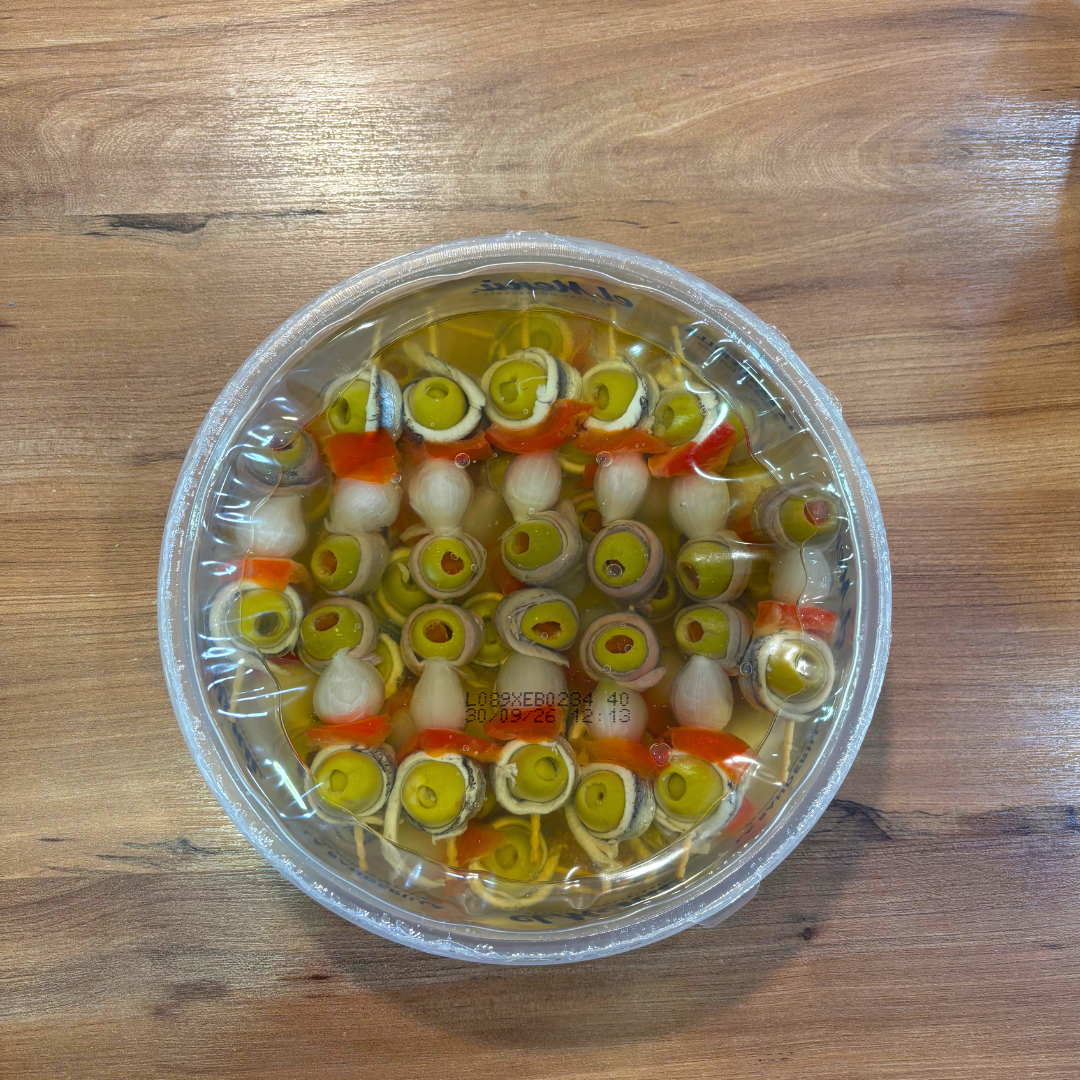 BANDERILLAS DE ANCHOA Y BOQUERÓN